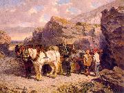 John F Herring The Quarry oil painting artist